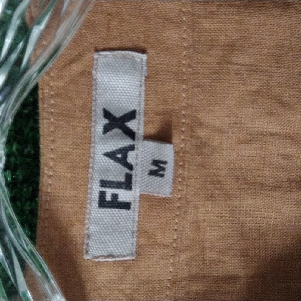 Flax 100% Linen Jacket Button Down - image 2